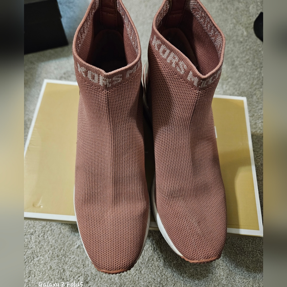 michael kors wedge sneaker